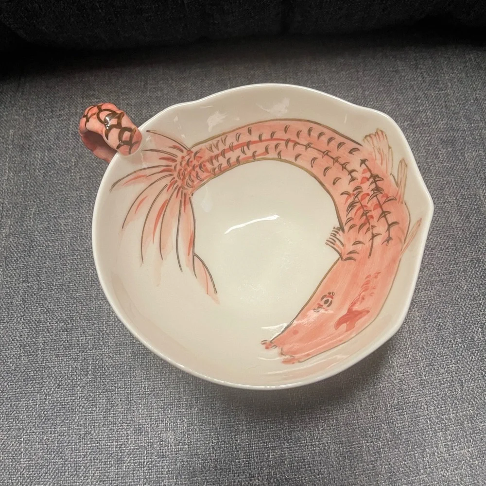Anthropologie Fish Mug with Tail Handle